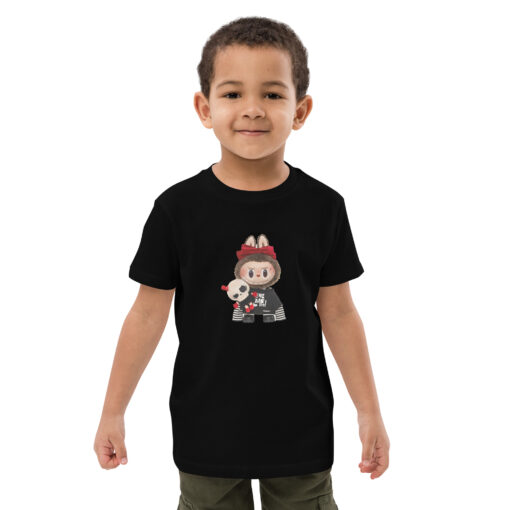 POP MART Labubu Printing Organic cotton kids t-shirt P1-87