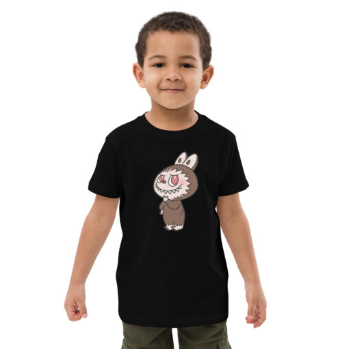 POP MART Labubu Printing Organic cotton kids t-shirt P2-12