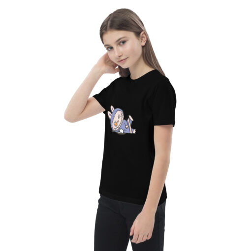 POP MART Labubu Printing Organic cotton kids t-shirt P2-6 - Image 4