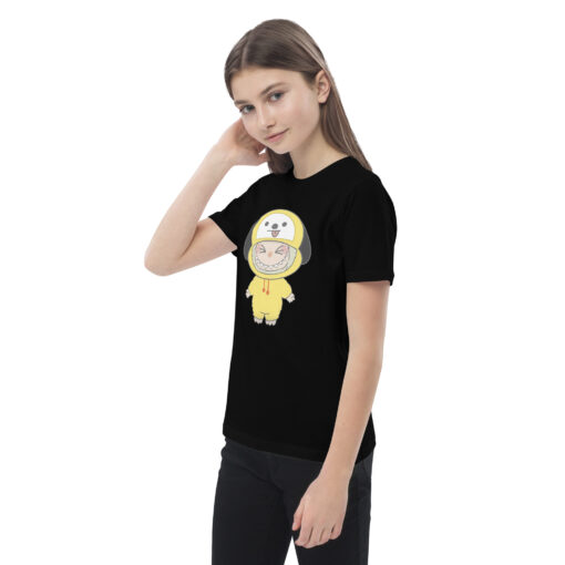 POP MART Labubu Printing Organic cotton kids t-shirt P3-30 - Image 4