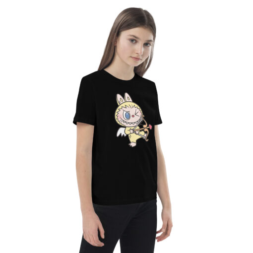 POP MART Labubu Printing Organic cotton kids t-shirt P2-13 - Image 3