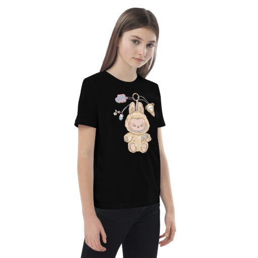 POP MART Labubu Printing Organic cotton kids t-shirt P3-79 - Image 3