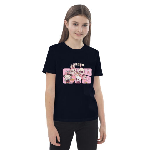 POP MART Labubu Printing Organic cotton kids t-shirt P1-86 - Image 6