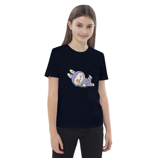 POP MART Labubu Printing Organic cotton kids t-shirt P2-6 - Image 6