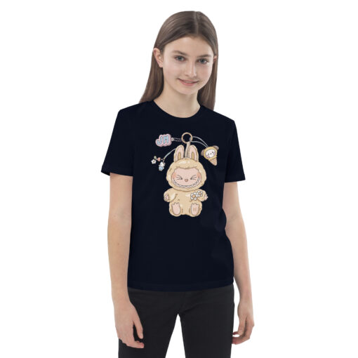 POP MART Labubu Printing Organic cotton kids t-shirt P3-79 - Image 6