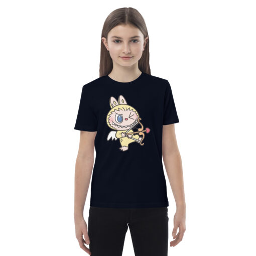 POP MART Labubu Printing Organic cotton kids t-shirt P2-13 - Image 5