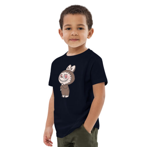 POP MART Labubu Printing Organic cotton kids t-shirt P2-12 - Image 6