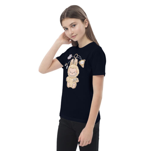 POP MART Labubu Printing Organic cotton kids t-shirt P3-79 - Image 8
