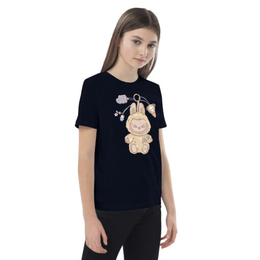 POP MART Labubu Printing Organic cotton kids t-shirt P3-79 - Image 7