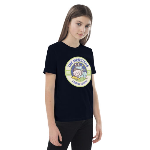 POP MART Labubu Printing Organic cotton kids t-shirt P1-174 - Image 7