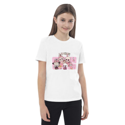 POP MART Labubu Printing Organic cotton kids t-shirt P1-86 - Image 10