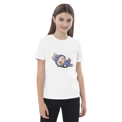 POP MART Labubu Printing Organic cotton kids t-shirt P2-6 - Image 10