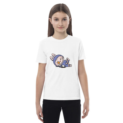 POP MART Labubu Printing Organic cotton kids t-shirt P2-6 - Image 9