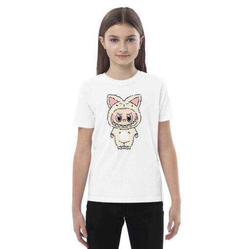 POP MART Labubu Printing Organic cotton kids t-shirt P3-51 - Image 9