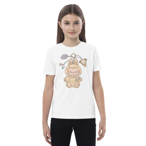 POP MART Labubu Printing Organic cotton kids t-shirt P3-79 - Image 9