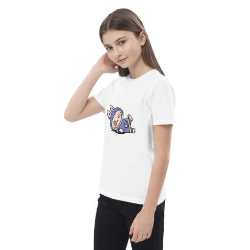 POP MART Labubu Printing Organic cotton kids t-shirt P2-6 - Image 12