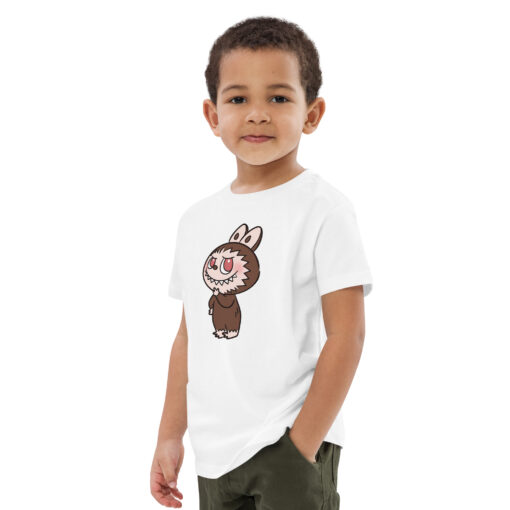 POP MART Labubu Printing Organic cotton kids t-shirt P2-12 - Image 9