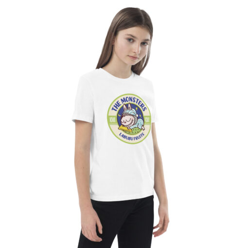 POP MART Labubu Printing Organic cotton kids t-shirt P1-174 - Image 11