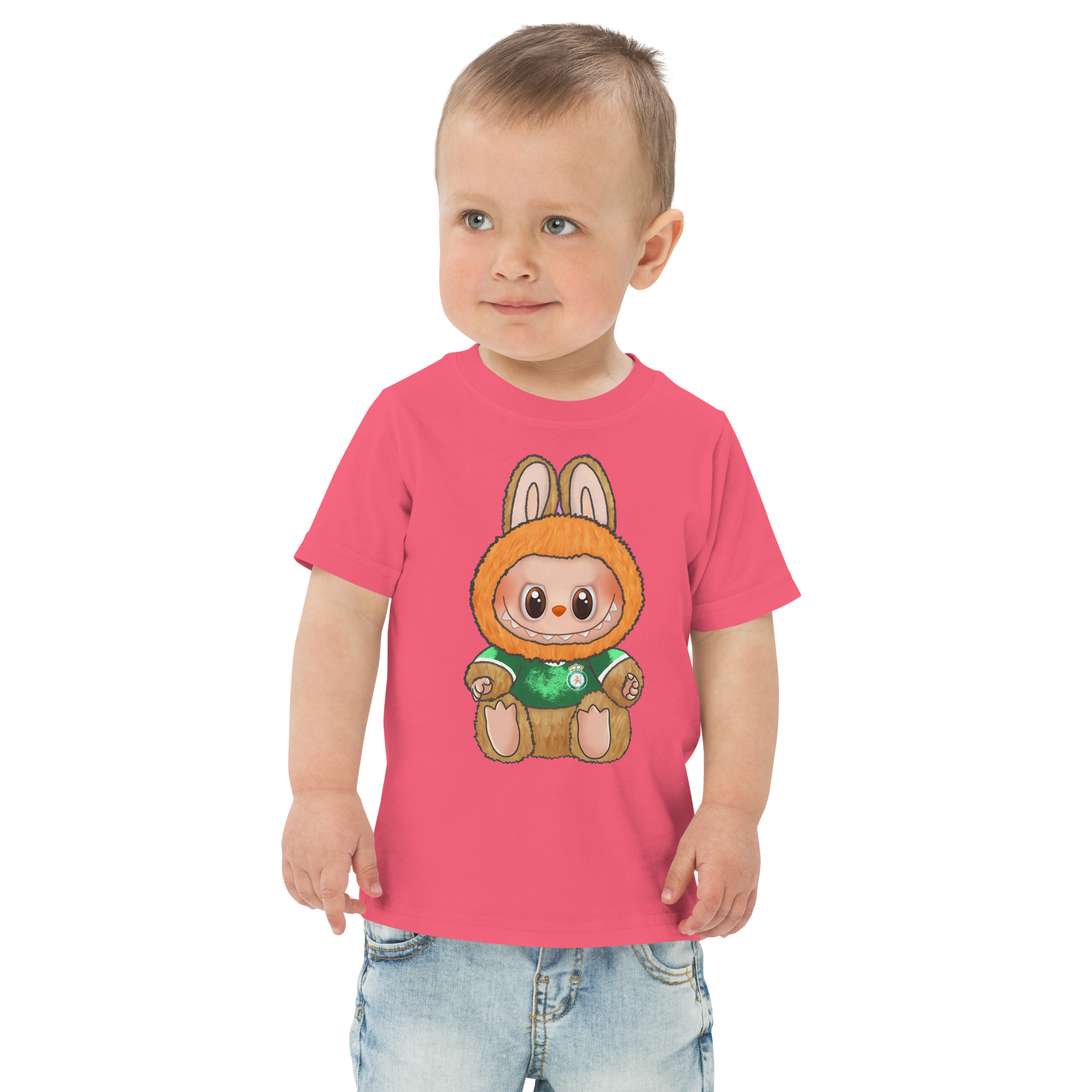 POP MART Labubu Printing Toddler jersey t-shirt P3-135 - Image 7