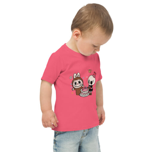 POP MART Labubu Printing Toddler jersey t-shirt P1-143 - Image 8