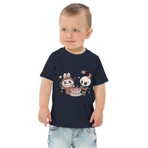 POP MART Labubu Printing Toddler jersey t-shirt P1-143 - Image 4