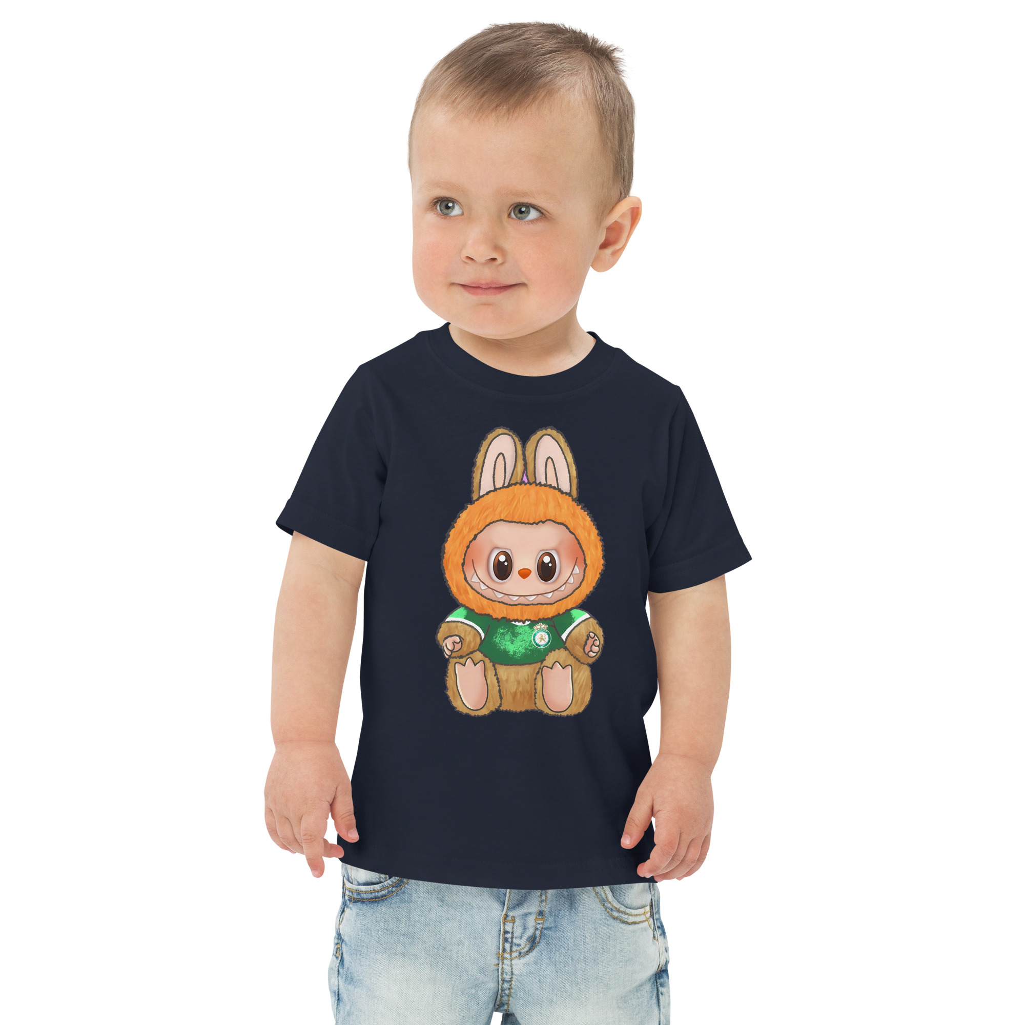 POP MART Labubu Printing Toddler jersey t-shirt P3-135 - Image 4