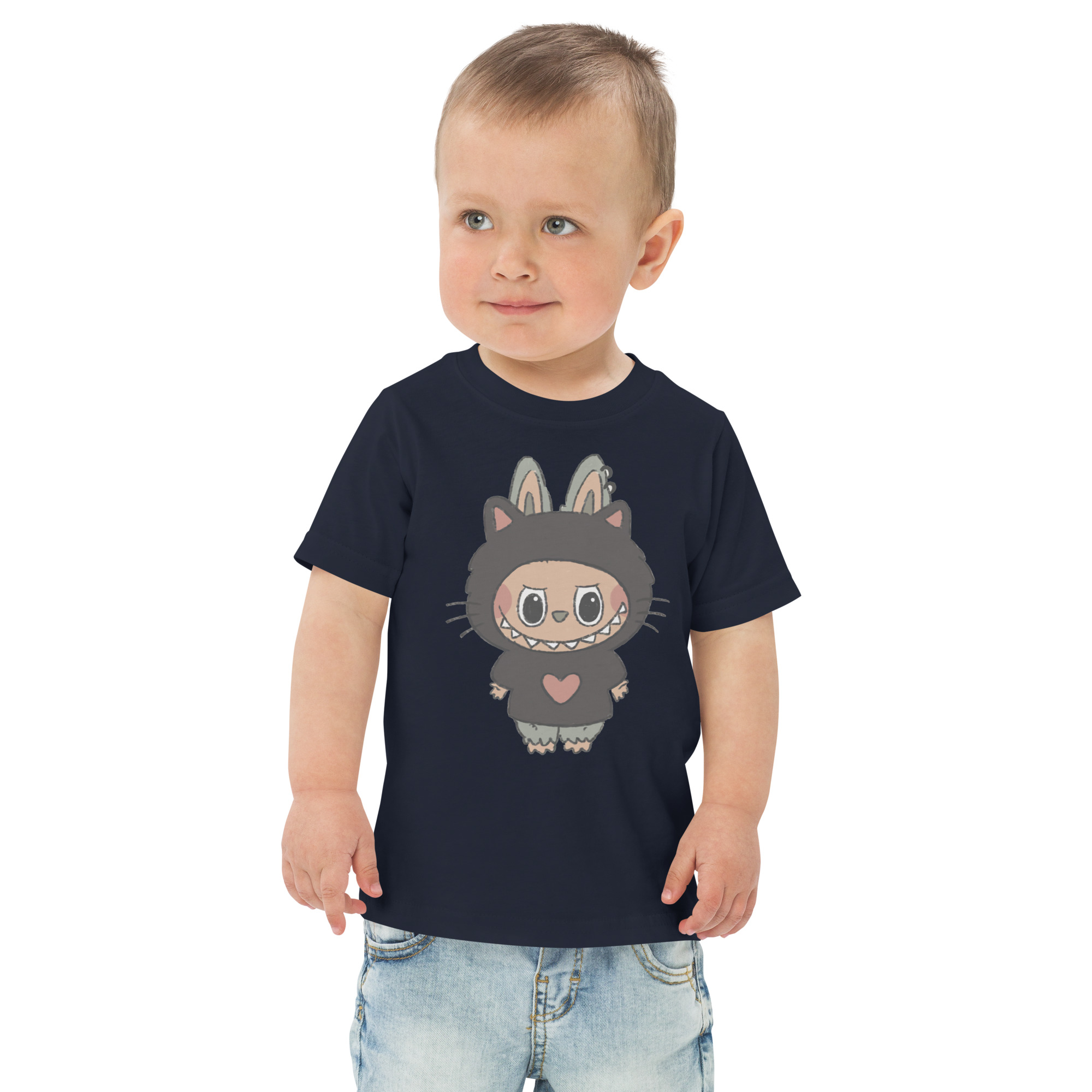 POP MART Labubu Printing Toddler jersey t-shirt P3-146 - Image 4