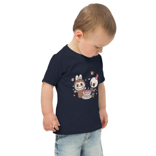 POP MART Labubu Printing Toddler jersey t-shirt P1-143 - Image 5