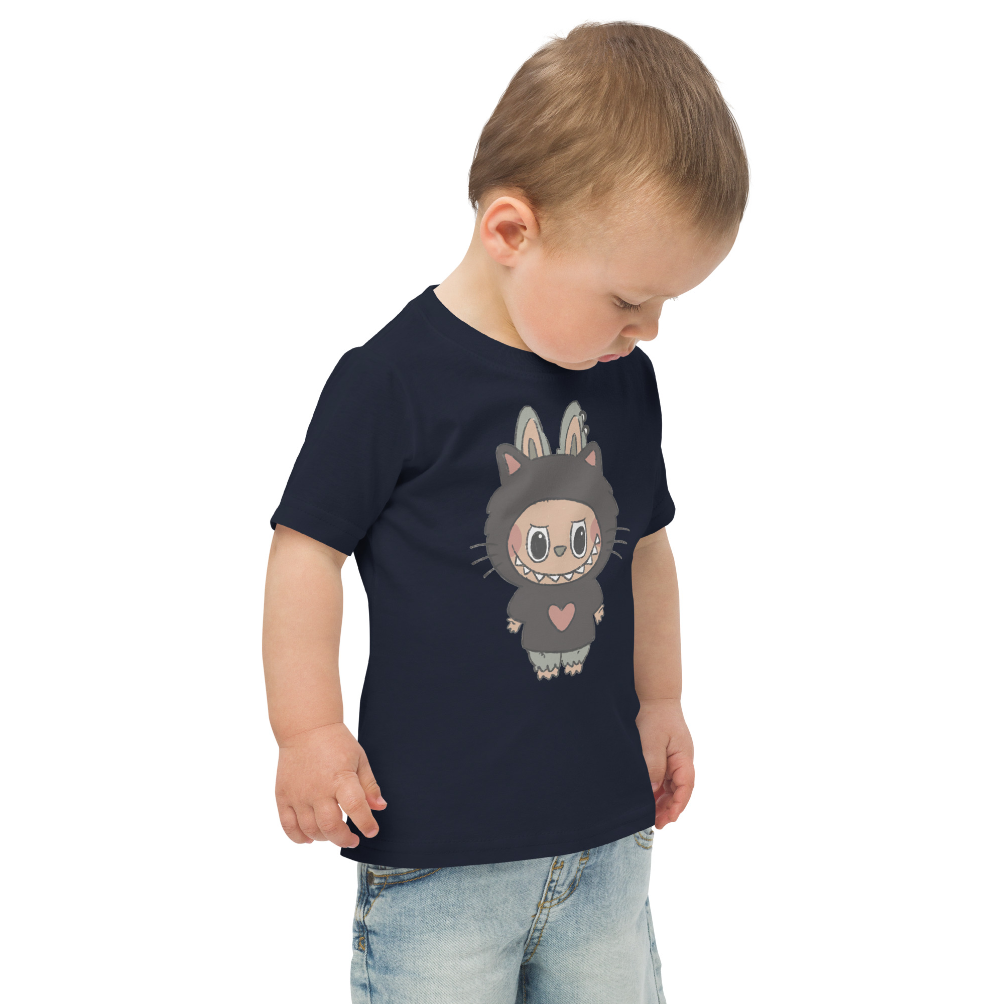 POP MART Labubu Printing Toddler jersey t-shirt P3-146 - Image 5