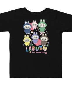POP MART Labubu Printing Toddler Short Sleeve Tee P0-5
