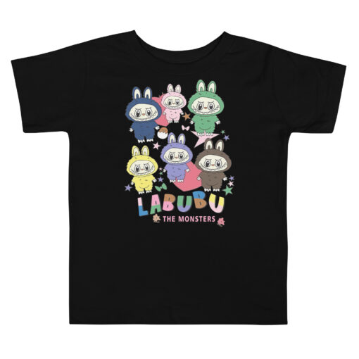 POP MART Labubu Printing Toddler Short Sleeve Tee P0-5