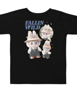 POP MART Labubu Printing Toddler Short Sleeve Tee P1-57