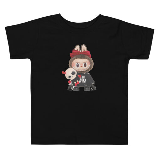 POP MART Labubu Printing Toddler Short Sleeve Tee P1-58
