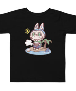 POP MART Labubu Printing Toddler Short Sleeve Tee P1-136