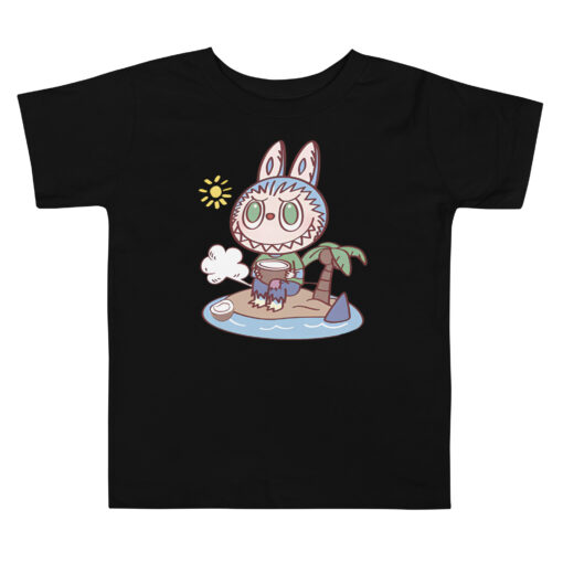POP MART Labubu Printing Toddler Short Sleeve Tee P1-136