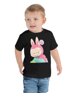POP MART Labubu Printing Toddler Short Sleeve Tee P1-82
