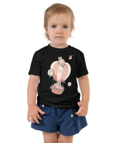 POP MART Labubu Printing Toddler Short Sleeve Tee P1-154