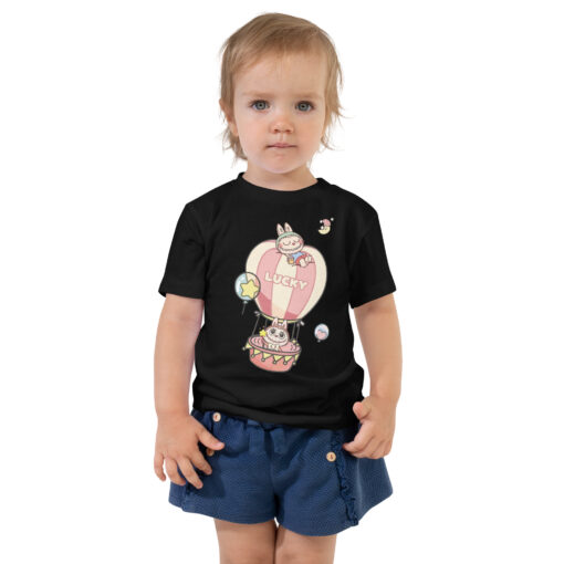POP MART Labubu Printing Toddler Short Sleeve Tee P1-154