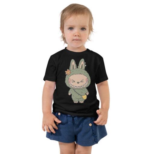 POP MART Labubu Printing Toddler Short Sleeve Tee P3-148