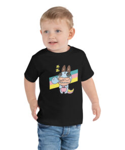 POP MART Labubu Printing Toddler Short Sleeve Tee P1-8