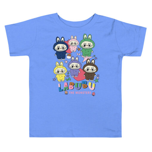 POP MART Labubu Printing Toddler Short Sleeve Tee P0-5 - Image 2