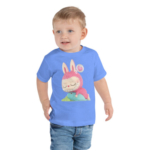 POP MART Labubu Printing Toddler Short Sleeve Tee P1-82 - Image 2