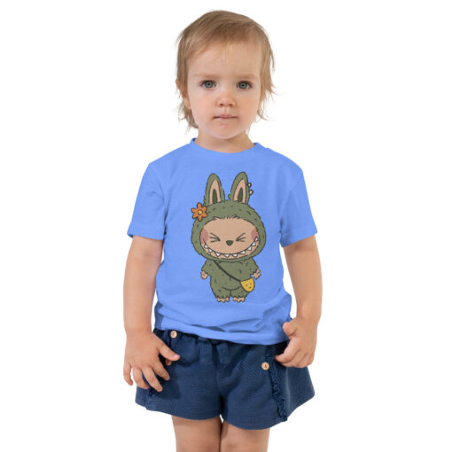 POP MART Labubu Printing Toddler Short Sleeve Tee P3-148 - Image 2