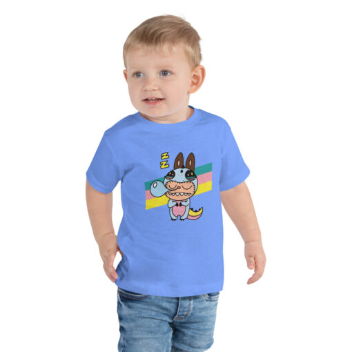 POP MART Labubu Printing Toddler Short Sleeve Tee P1-8 - Image 2