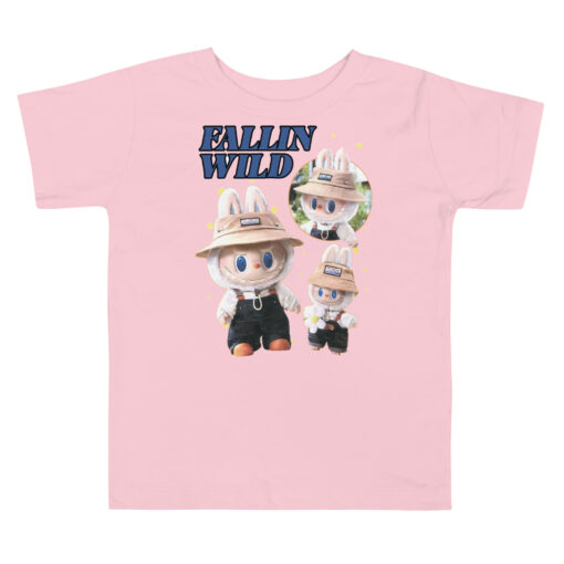 POP MART Labubu Printing Toddler Short Sleeve Tee P1-57 - Image 3