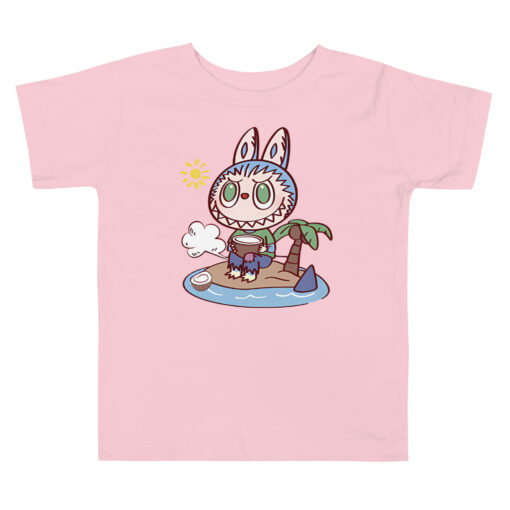 POP MART Labubu Printing Toddler Short Sleeve Tee P1-136 - Image 3