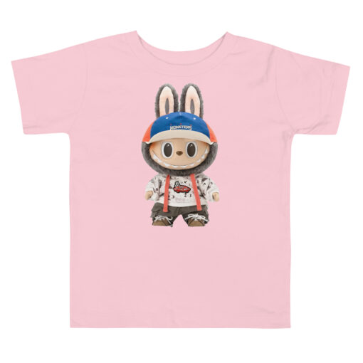 POP MART Labubu Printing Toddler Short Sleeve Tee P1-66 - Image 3