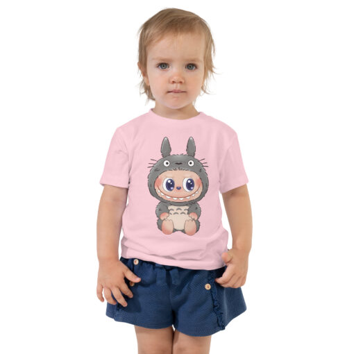 POP MART Labubu Printing Toddler Short Sleeve Tee P3-21 - Image 3