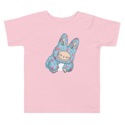 POP MART Labubu Printing Toddler Short Sleeve Tee P3-104 - Image 3