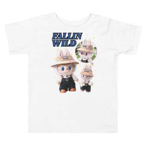 POP MART Labubu Printing Toddler Short Sleeve Tee P1-57 - Image 4
